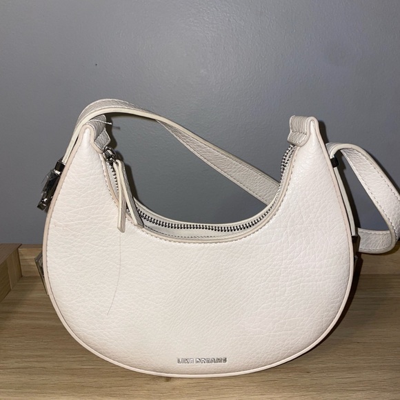 Beige shoulder bag - Picture 1 of 2